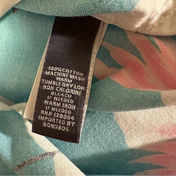 BONOBOS Riviera Cockatoo Print Slim Fit size XXL (a4 - Picture 10 of 10